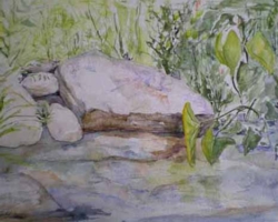 Summer Stream - in a private collection