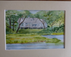 The Barn at Toby Island
Watercolor
In a Private Collection